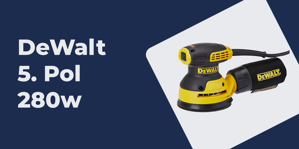 Lixadeira Rotorbital DeWalt